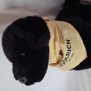 Woolrich Black Lab Dog in Bandana